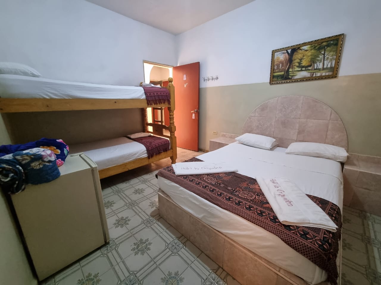 Habitación Matrimonial más litera